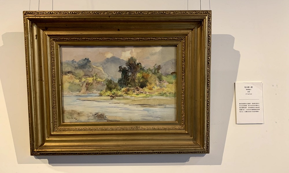 台中西區|豐藝館|藝術展覽空間,私人珍藏名家畫作典藏這裡都看得到 - 第5張圖 豐藝館典藏畫作 石川欽一郎