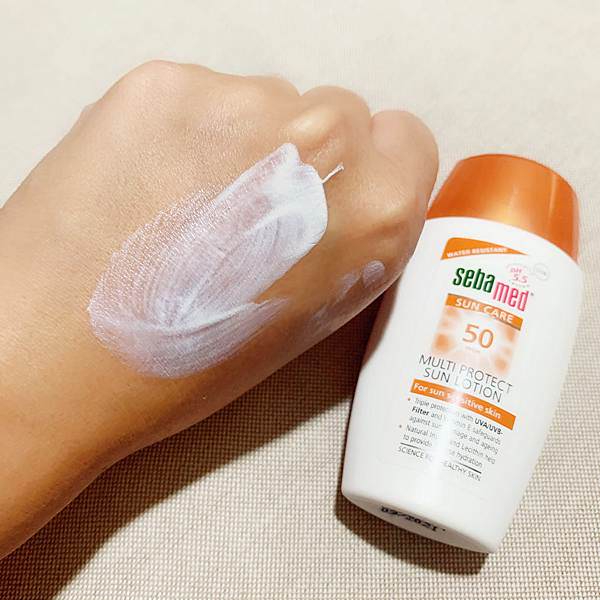 施巴5.5 SPF50防曬保溼乳液