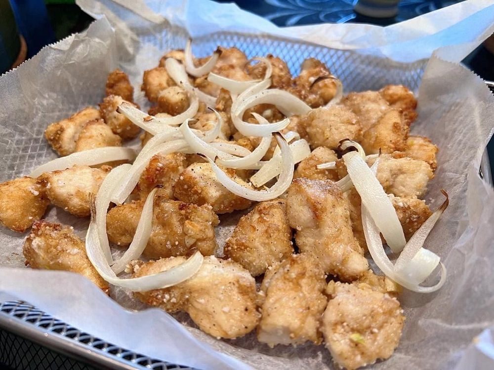 氣炸烤箱食譜｜自製鹽酥雞低油少粉，氣炸鹹酥雞也能很健康