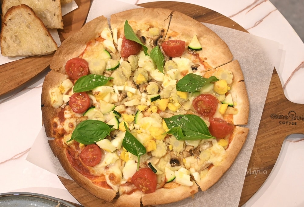 成真咖啡素食PIZZA推薦